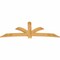 Ekena Millwork Davenport Rough Sawn Timber Gable Bracket, Western Red Cedar, 96"W x 36"H x 2"D x 6"F, 9/12 Pitch GBW096X36X0206DAV00RWR - alternate 2